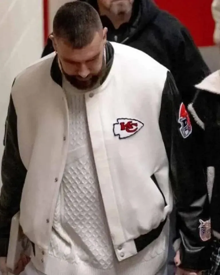 Kansas City Chiefs White Starter Jacket