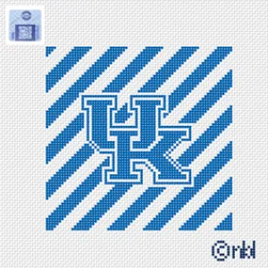 Kentucky 4 inch striped square