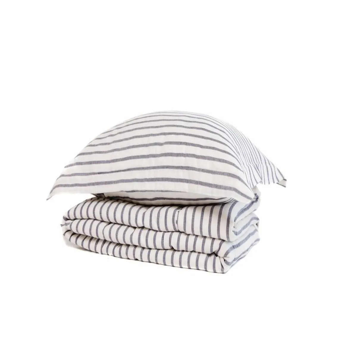 Kids Bunk Quilt & Sham- Original Breton Stripe
