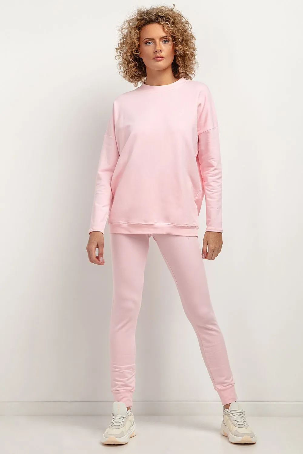 Knit Elegance Trousers with Cuffs
