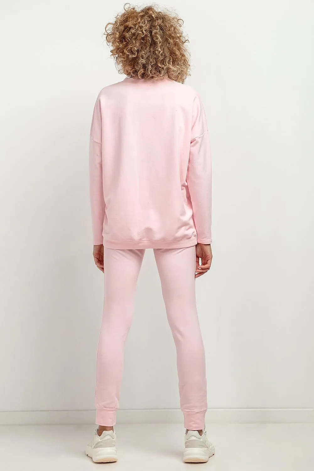 Knit Elegance Trousers with Cuffs