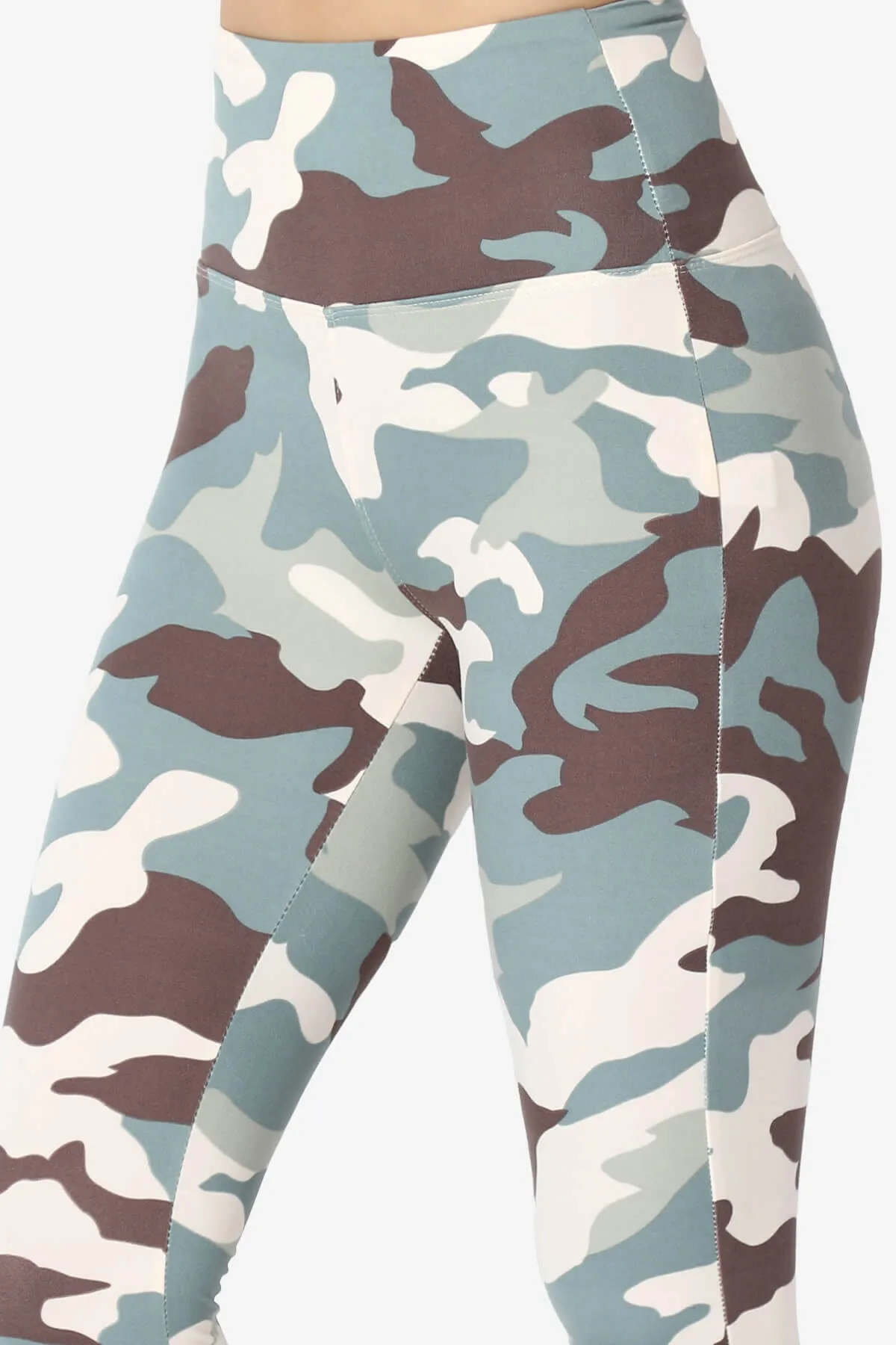 Lafayette Camo High Waist Microfiber Leggings PLUS