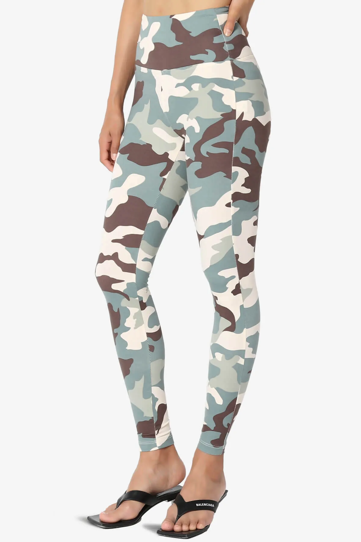 Lafayette Camo High Waist Microfiber Leggings PLUS