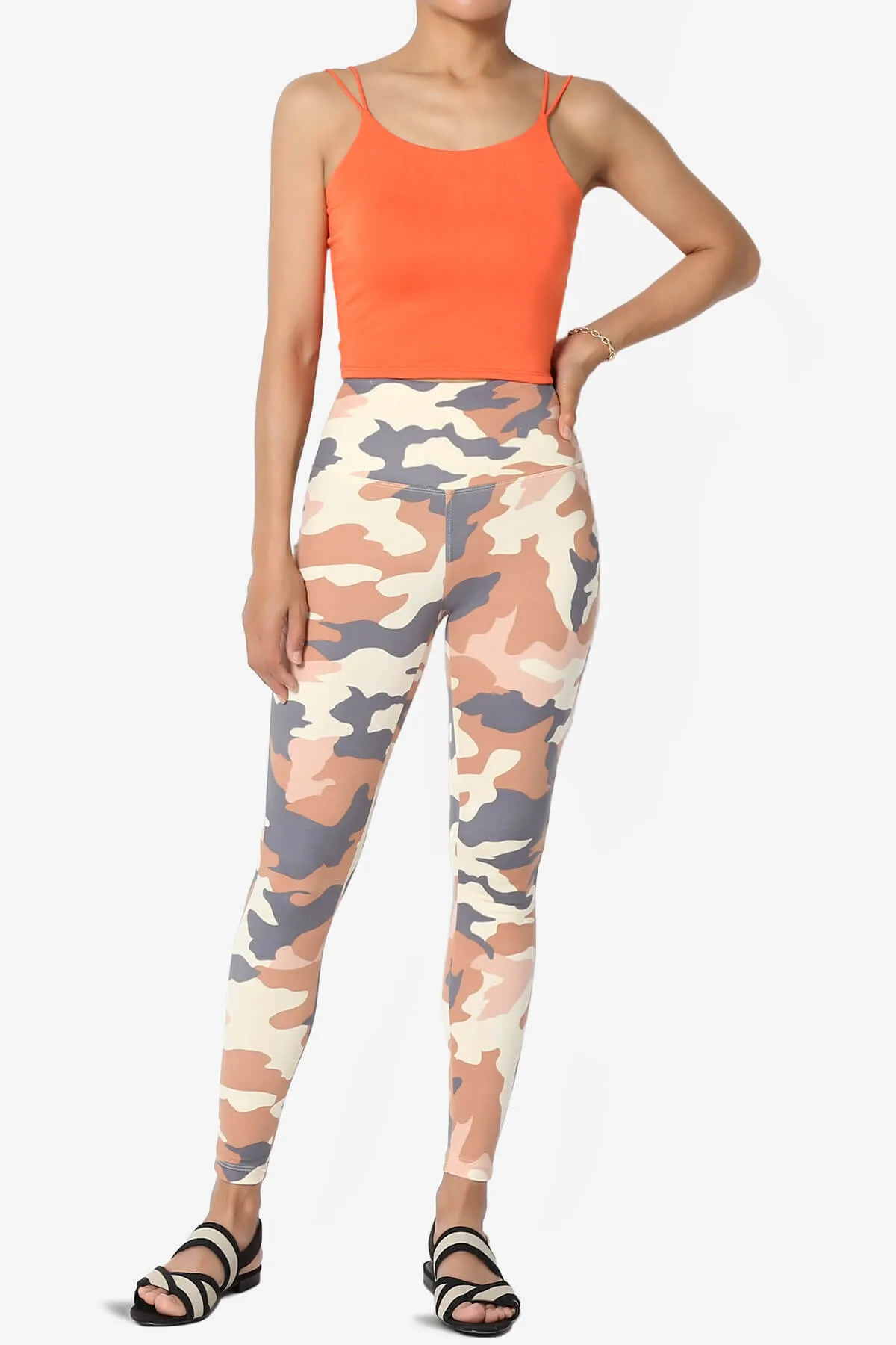 Lafayette Camo High Waist Microfiber Leggings PLUS
