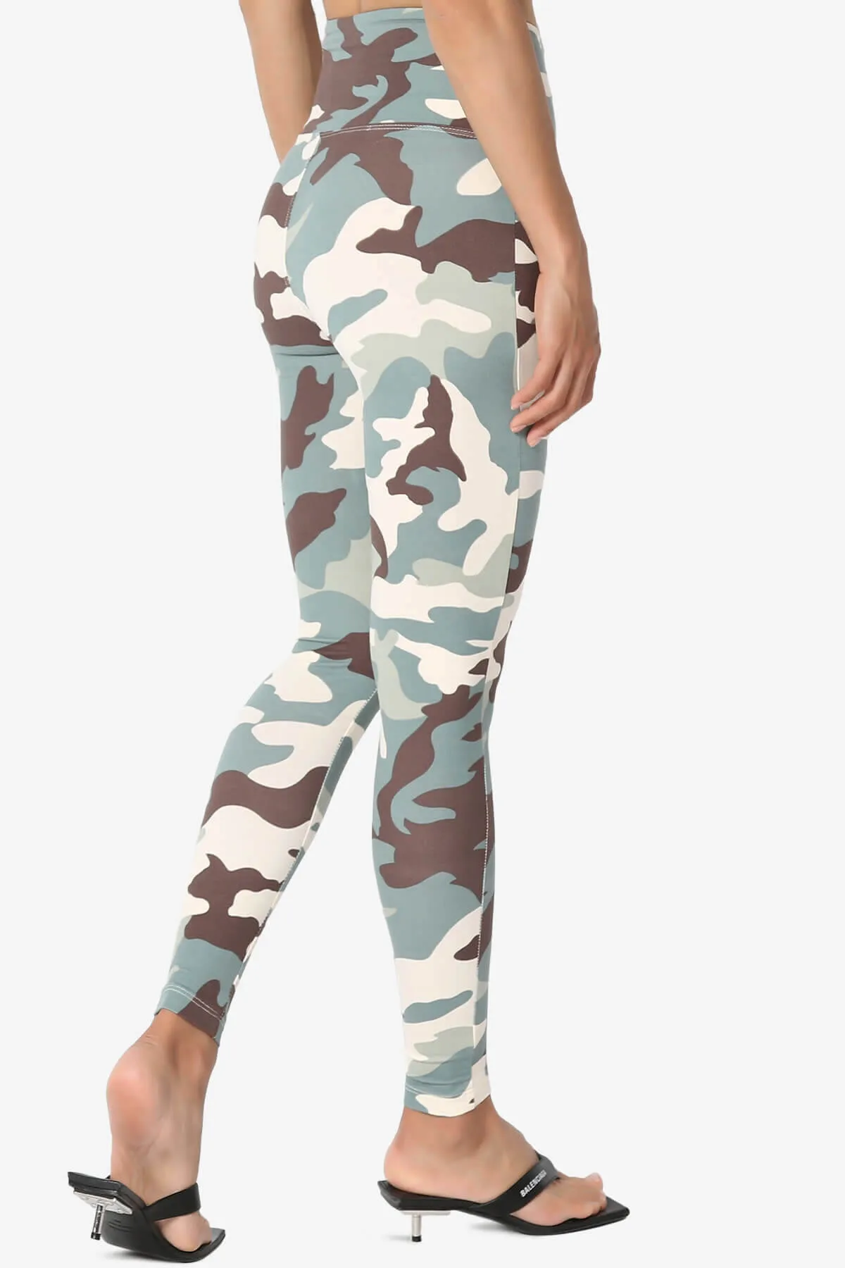Lafayette Camo High Waist Microfiber Leggings PLUS