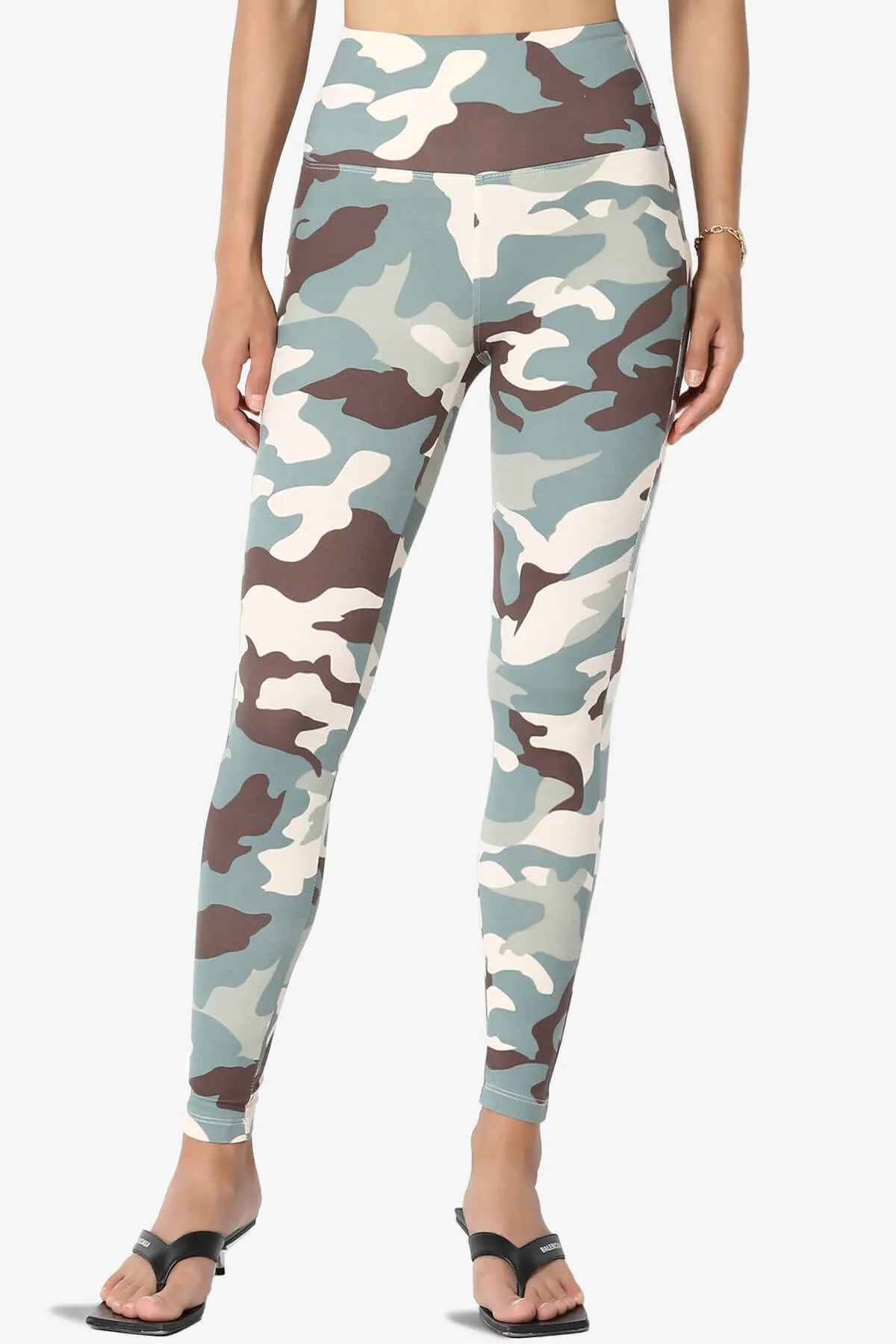 Lafayette Camo High Waist Microfiber Leggings PLUS