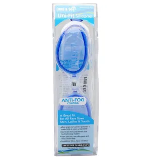 Land and Sea Uni-Fit Silicone Goggle - Blue