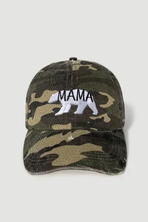 LCAP1369 - MAMA Bear Camo Baseball Cap