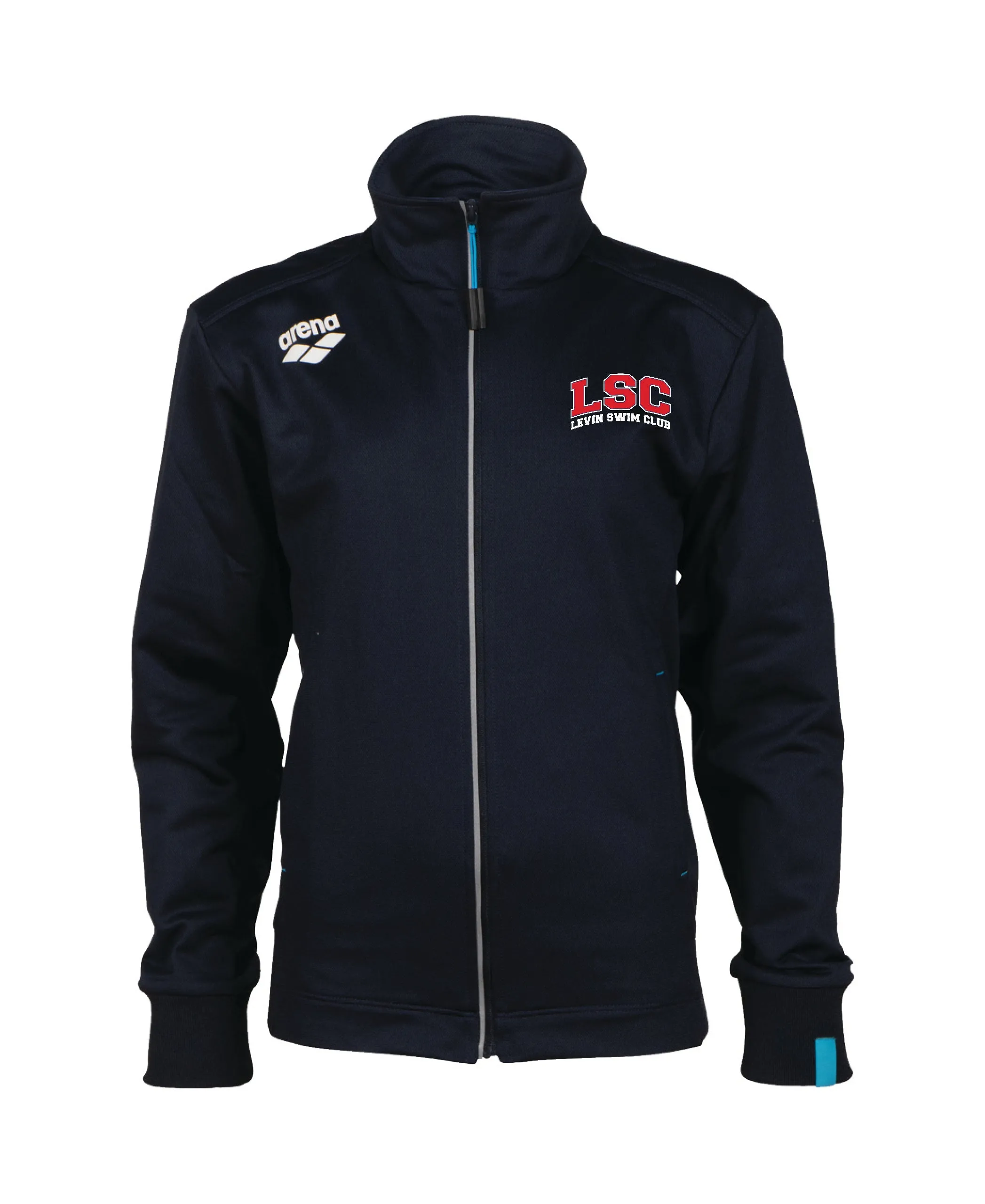 Levin Swimming Club Unisex Jr Panel Jacket - Navy