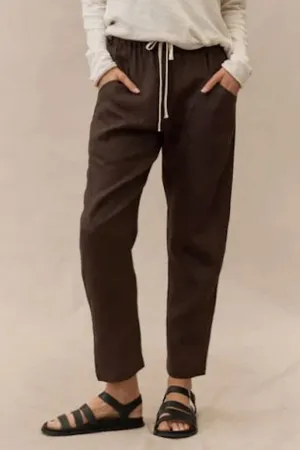 LITTLE LIES Luxe Pants - Dark Chocolate