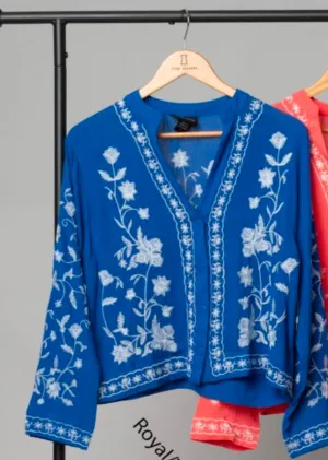 Liv Embroidered Blouse