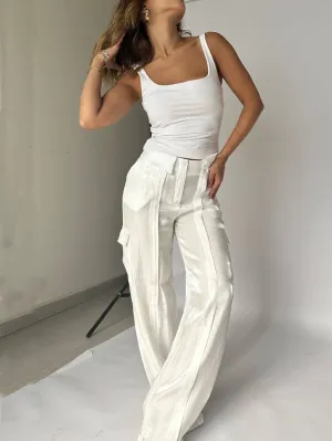 Manuela™ Glitter Fabric Pants