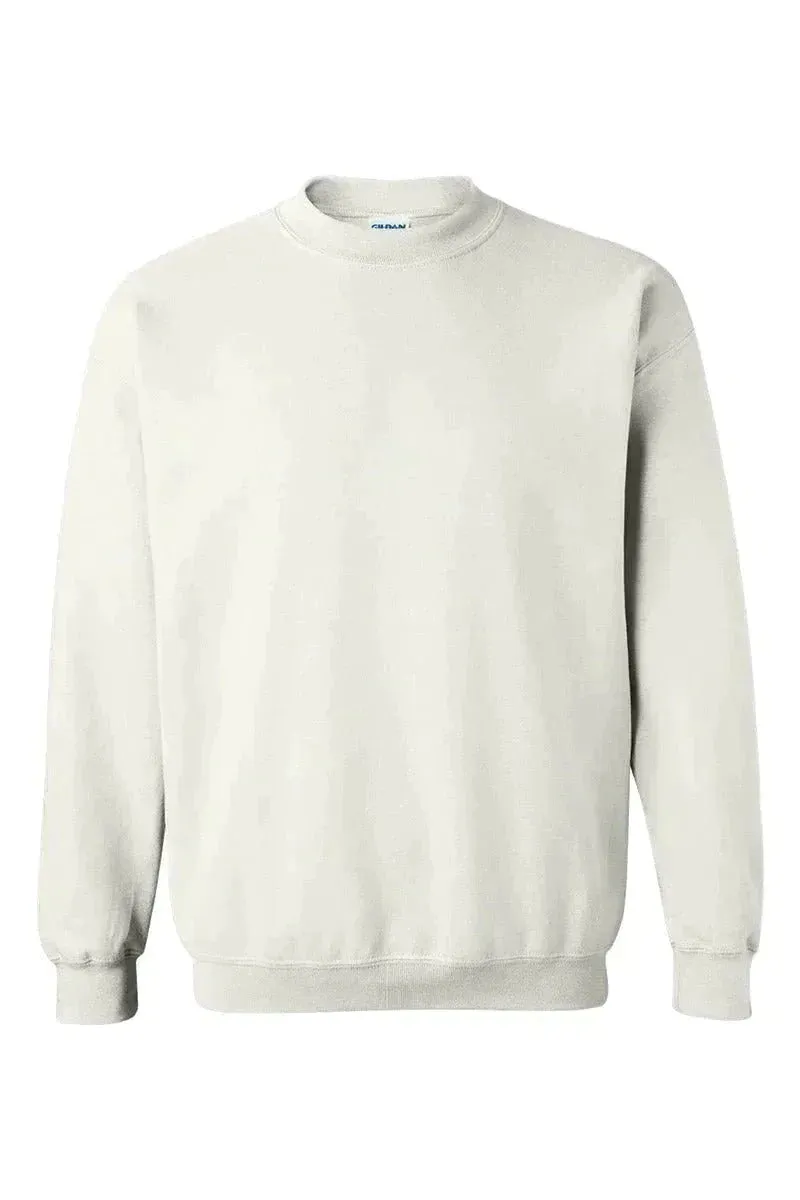 Mardi Gras Doodle Faux Glitter Heavy-weight Crew Sweatshirt