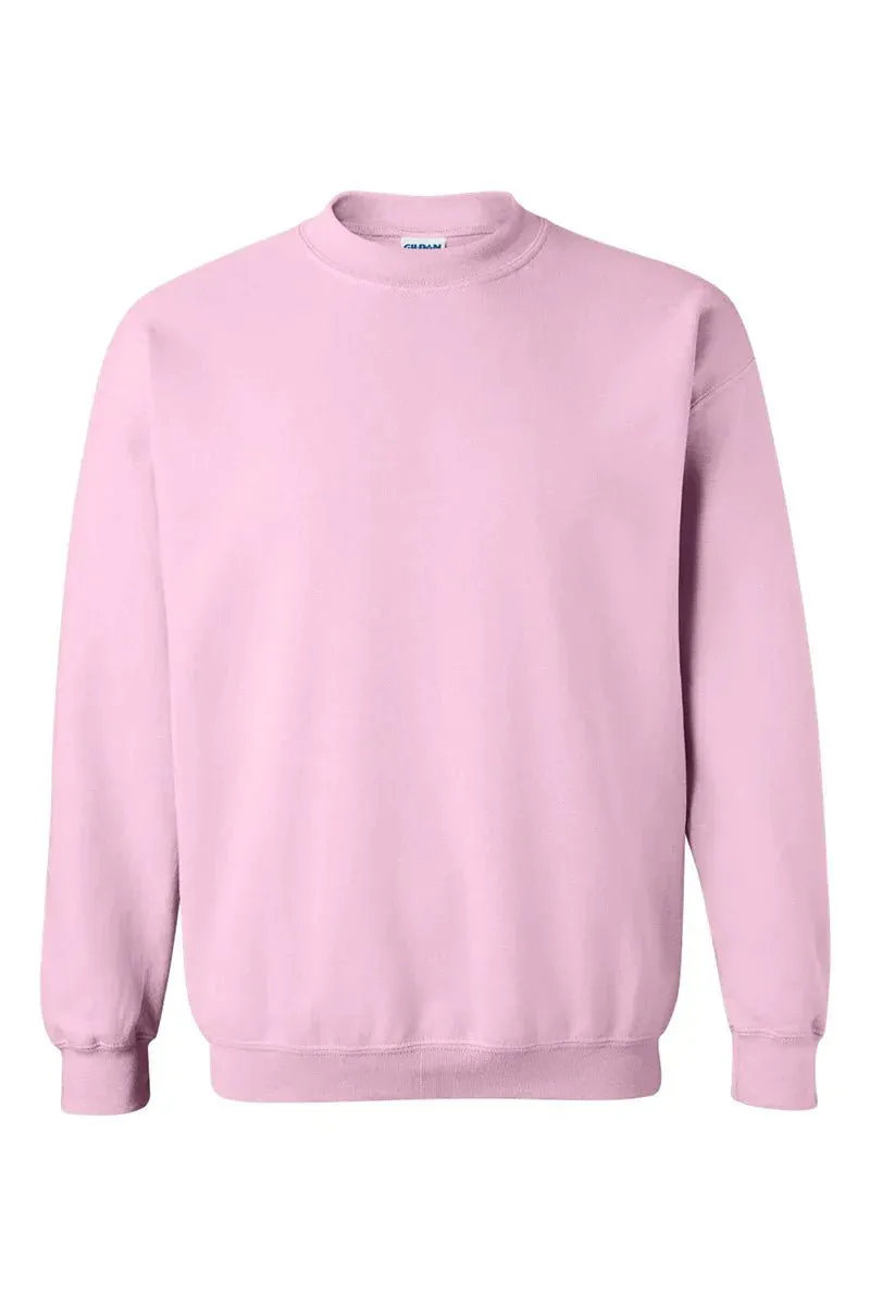 Mardi Gras Doodle Faux Glitter Heavy-weight Crew Sweatshirt