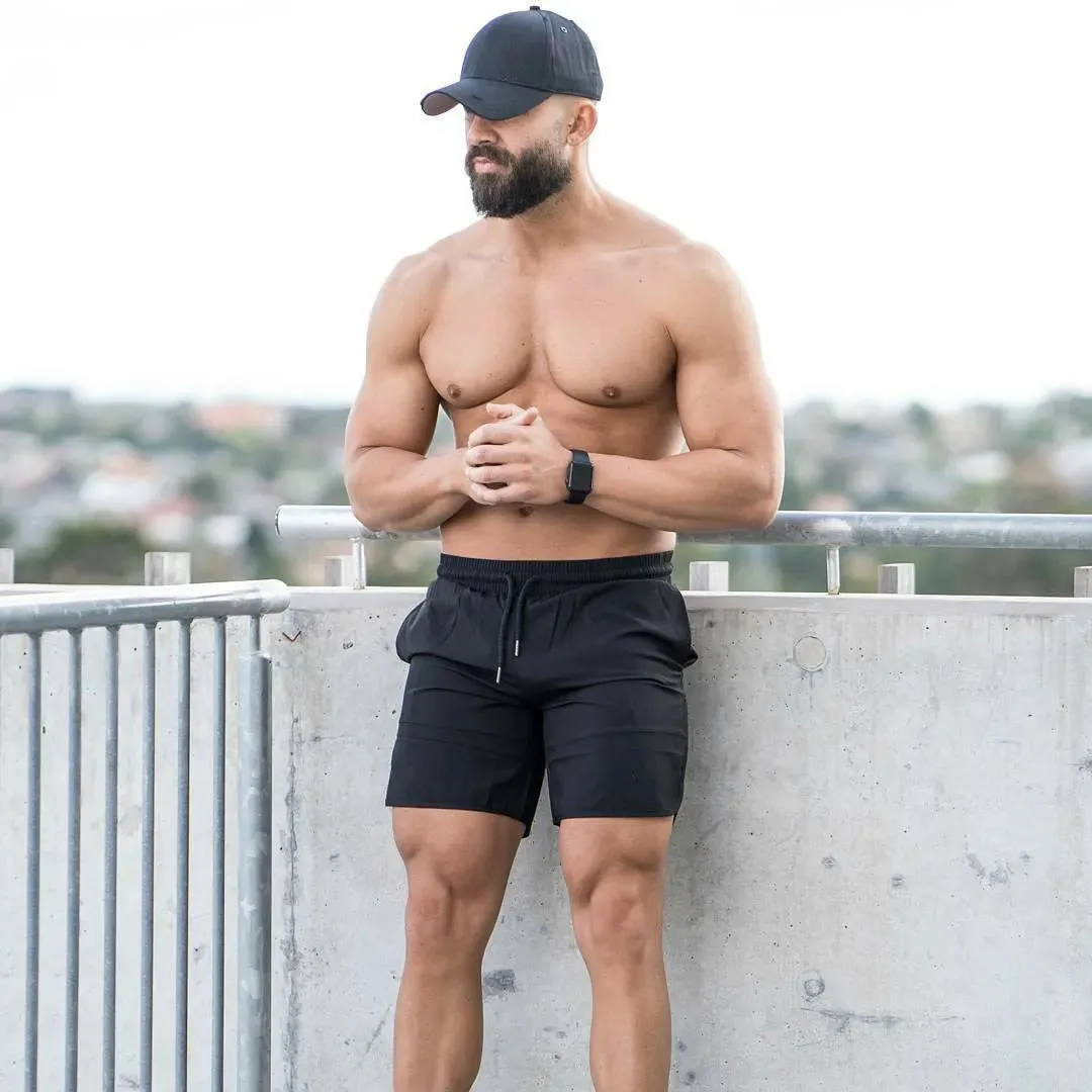 Men's Breathable Lining Sports Workout Gym Men's Shorts