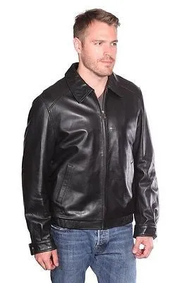 MEN'S CLASSIC TRADITIONAL BOMER STYLE WITH ELASTIC REAL LEATHER NZ LAMB SKINSOFT