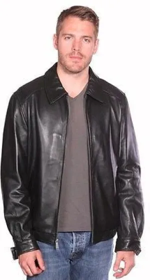 MEN'S CLASSIC TRADITIONAL BOMER STYLE WITH ELASTIC REAL LEATHER NZ LAMB SKINSOFT