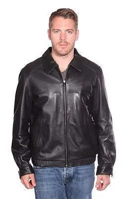 MEN'S CLASSIC TRADITIONAL BOMER STYLE WITH ELASTIC REAL LEATHER NZ LAMB SKINSOFT