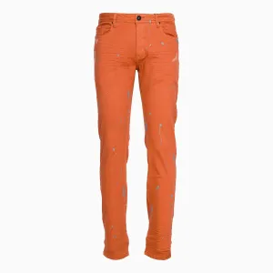 Men's Riley Twill Jean Pant With Splatter