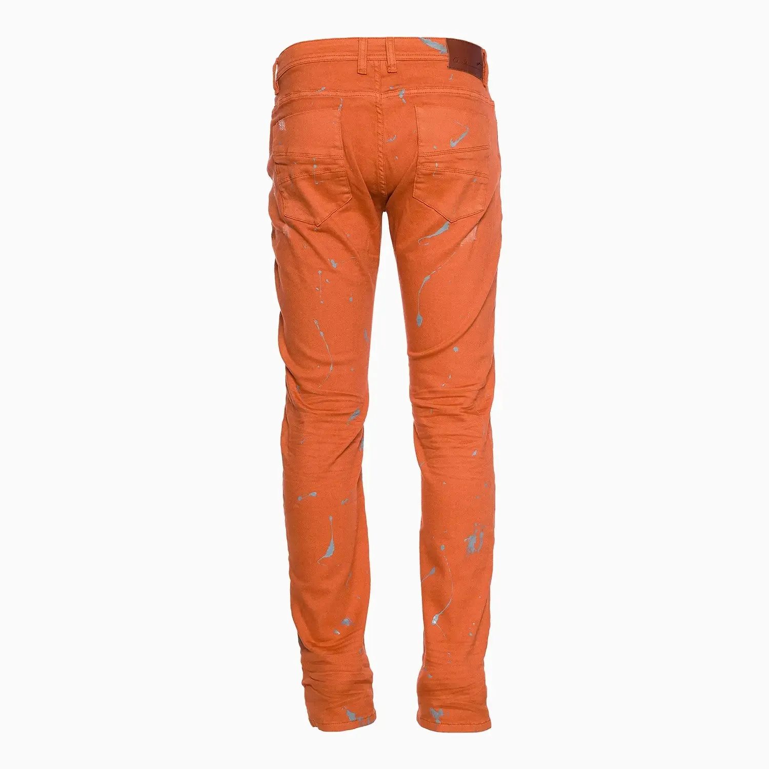 Men's Riley Twill Jean Pant With Splatter