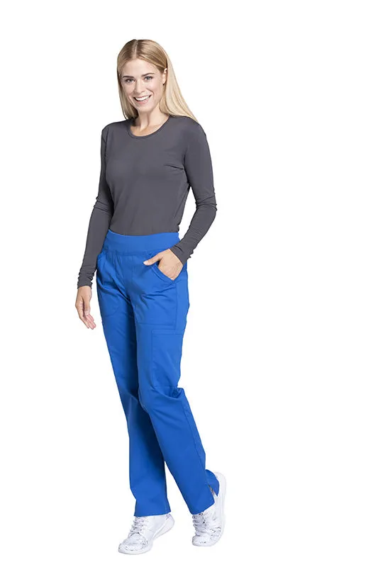 Mid Rise Pull On Cargo Pant