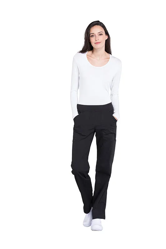 Mid Rise Pull On Cargo Pant