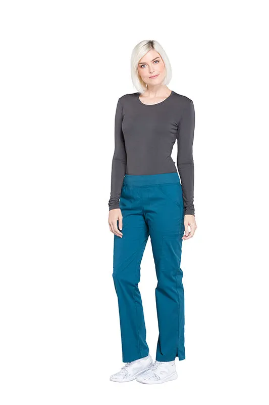 Mid Rise Pull On Cargo Pant
