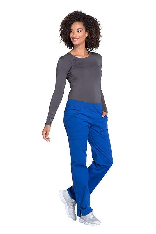 Mid Rise Pull On Cargo Pant