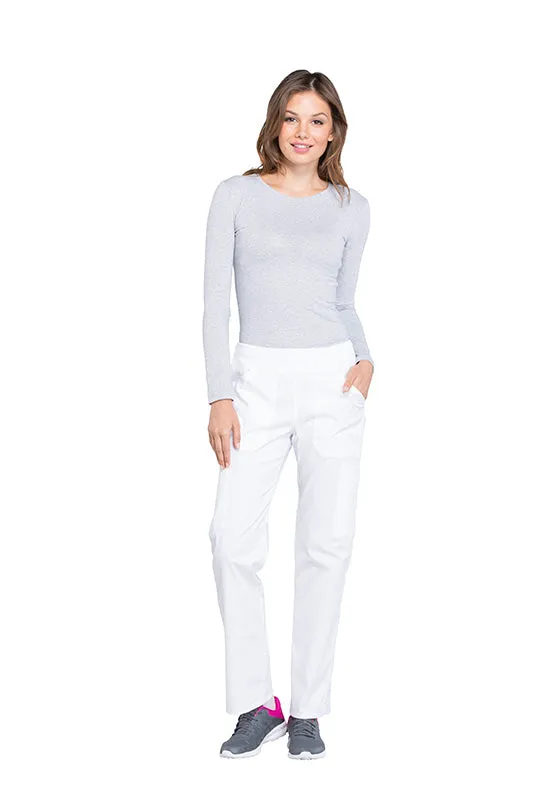 Mid Rise Pull On Cargo Pant