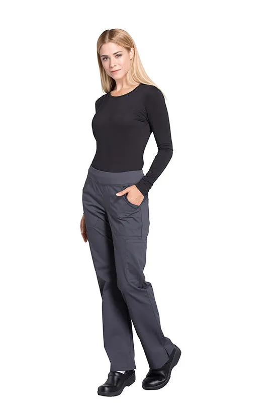 Mid Rise Pull On Cargo Pant