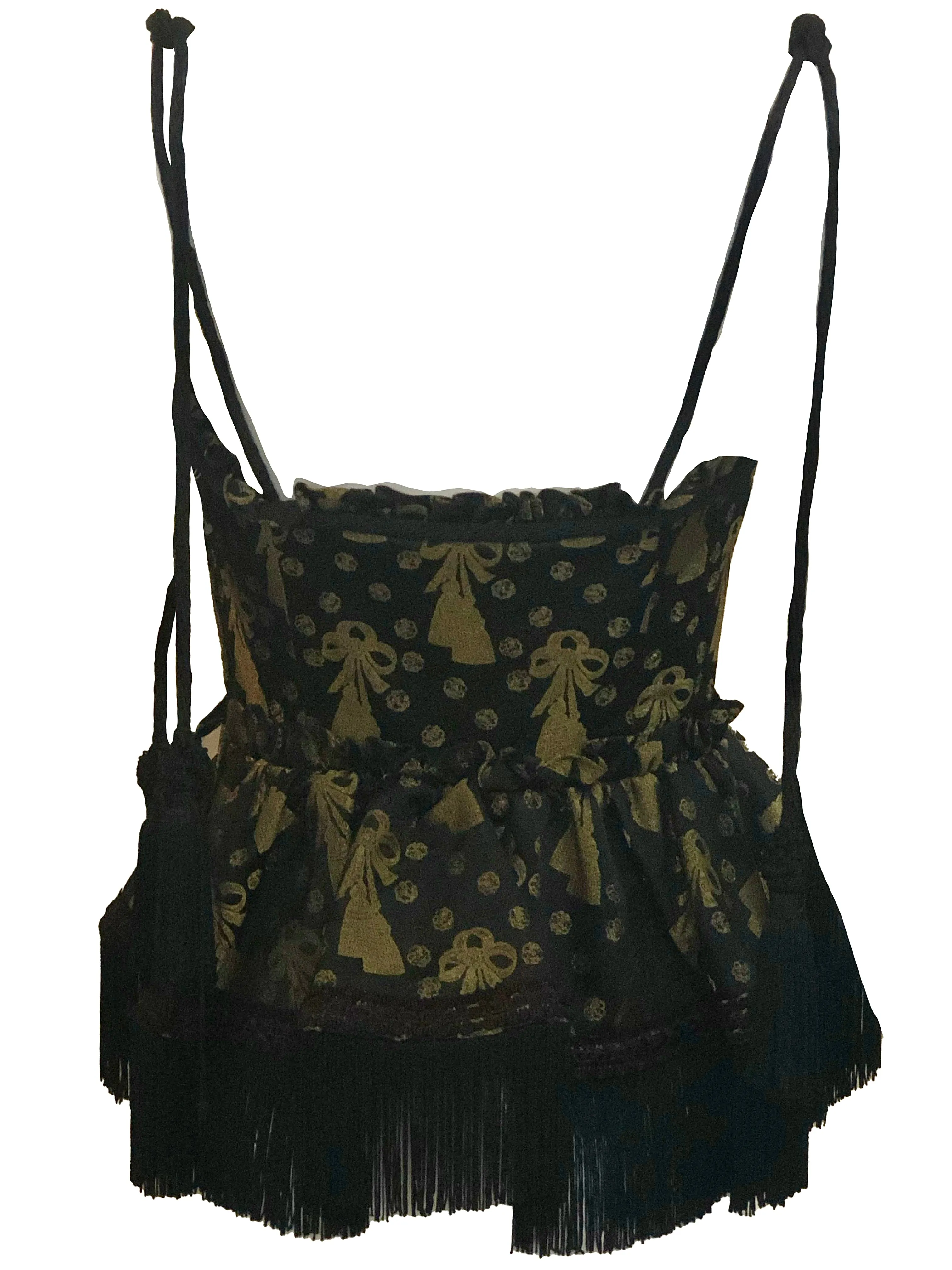 Moschino Couture 90s Lampshade Bustier
