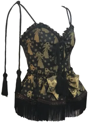 Moschino Couture 90s Lampshade Bustier
