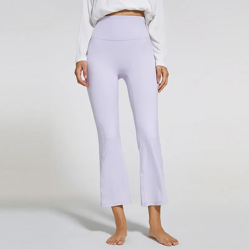 New High Waisted Yoga women flared sports Leggings