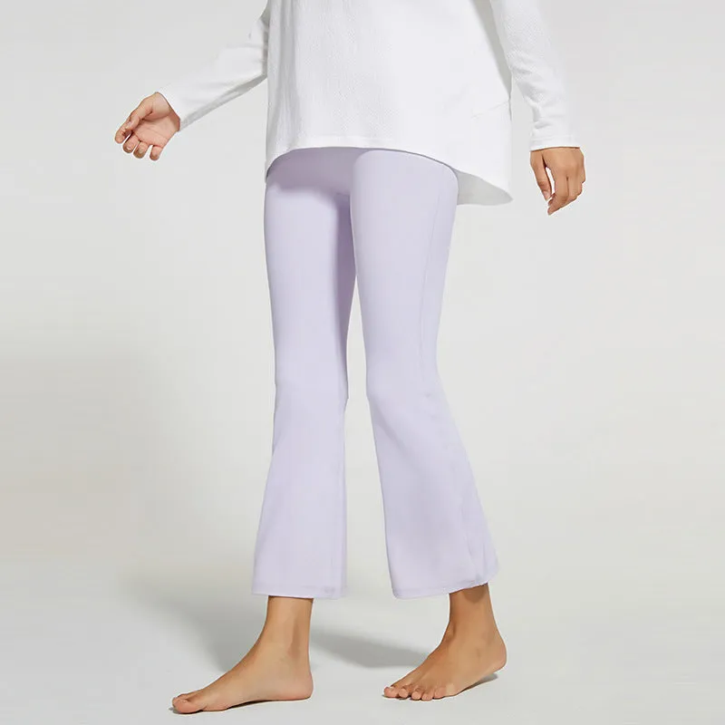 New High Waisted Yoga women flared sports Leggings