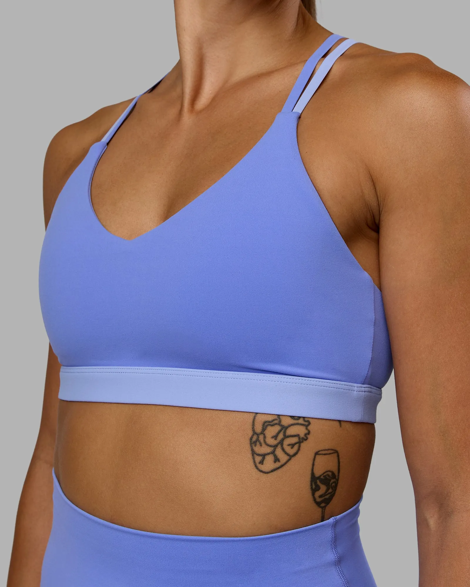 Nexus Sports Bra - Indulgent Blue