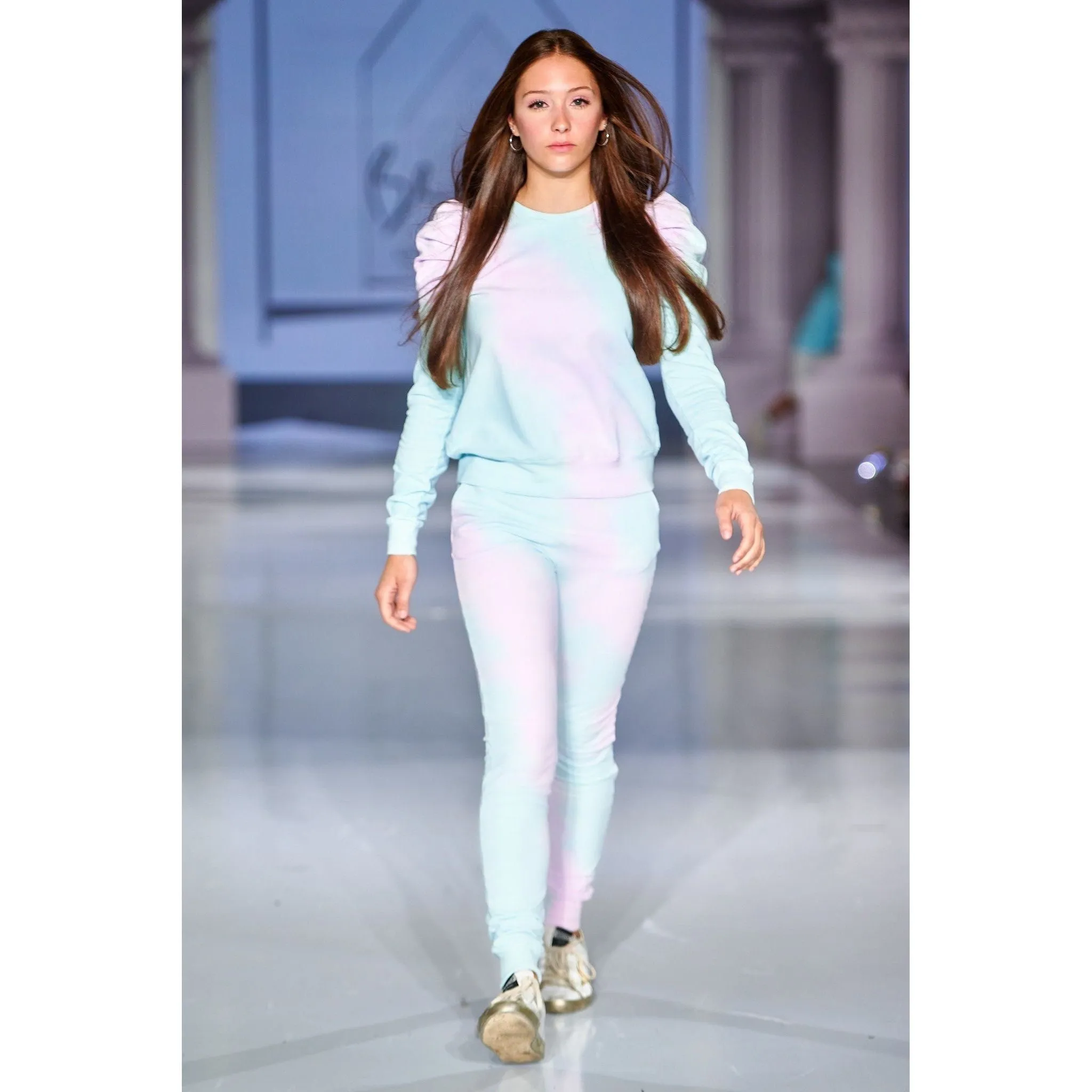 Organic Jolie Joggers Cotton  Candy Tie Dye
