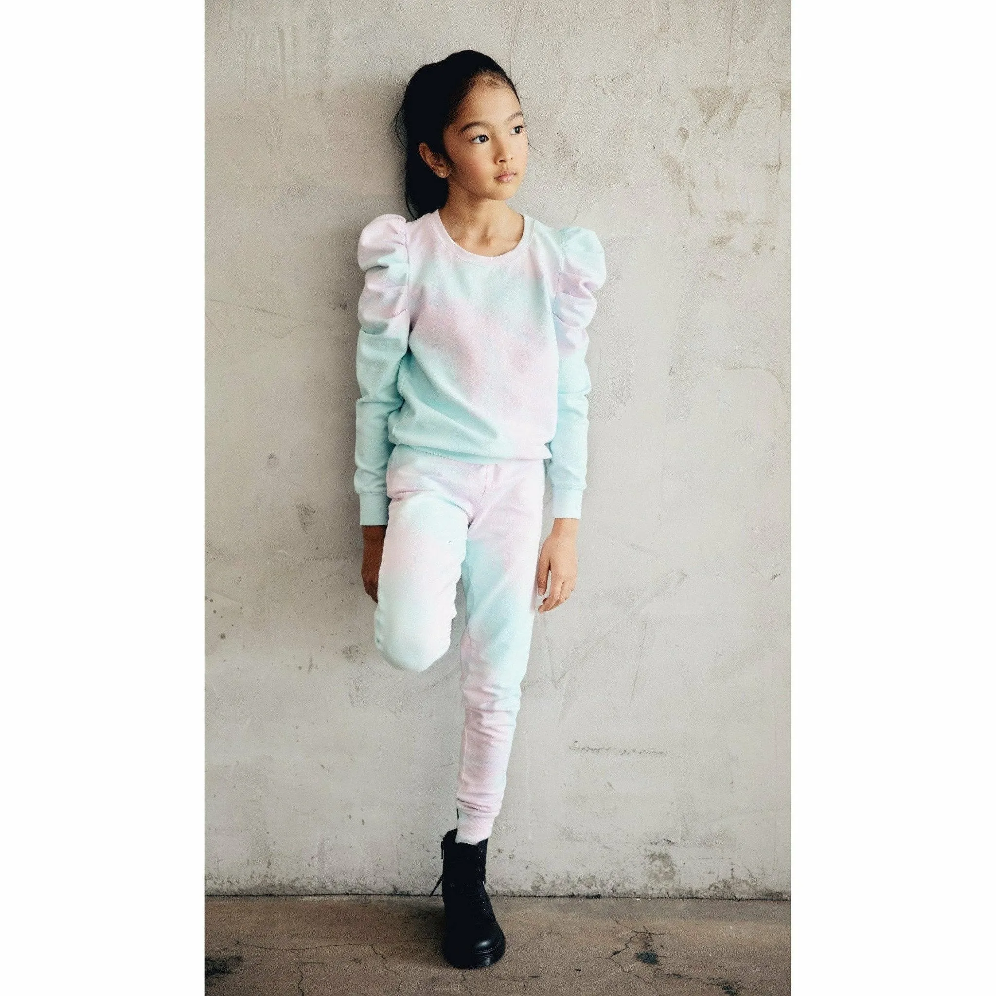 Organic Jolie Joggers Cotton  Candy Tie Dye