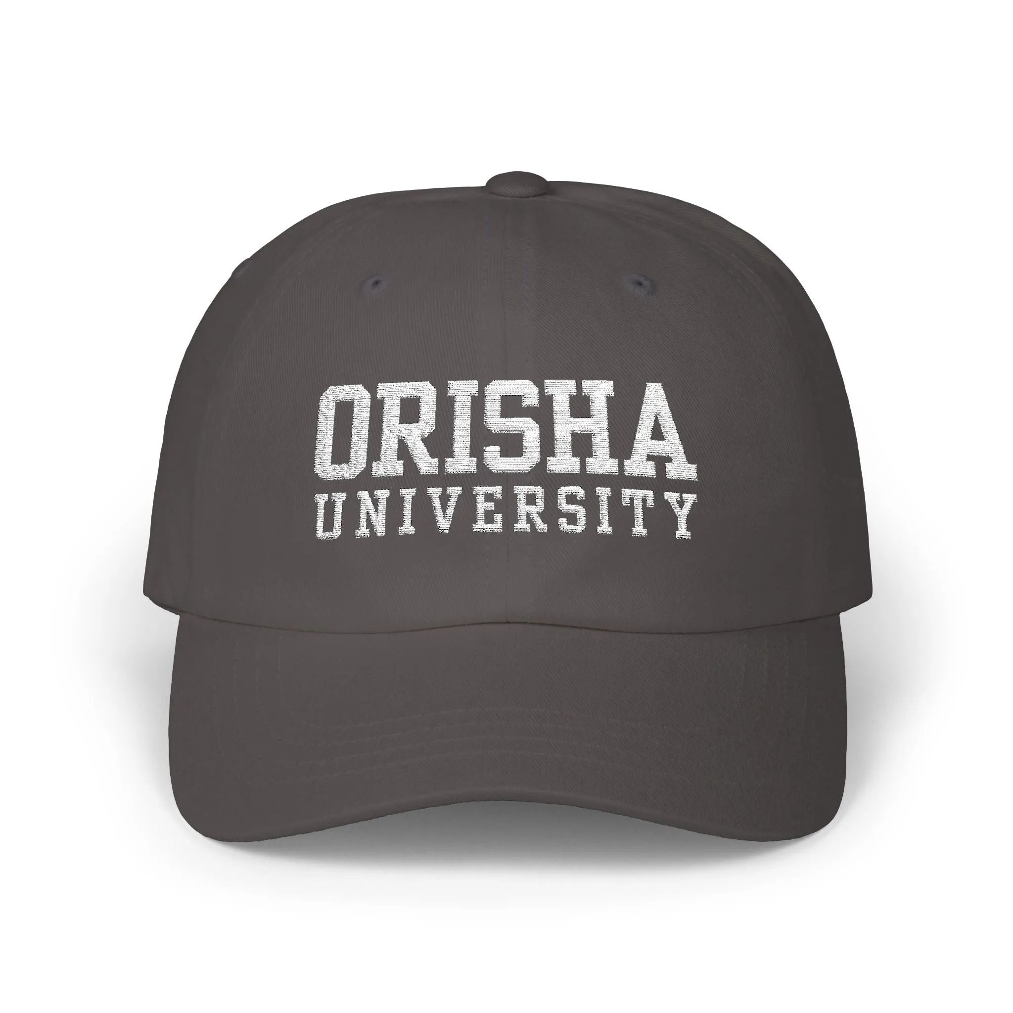 Orisha University Camo Classic Dad Cap | Stylish & Functional Headwear