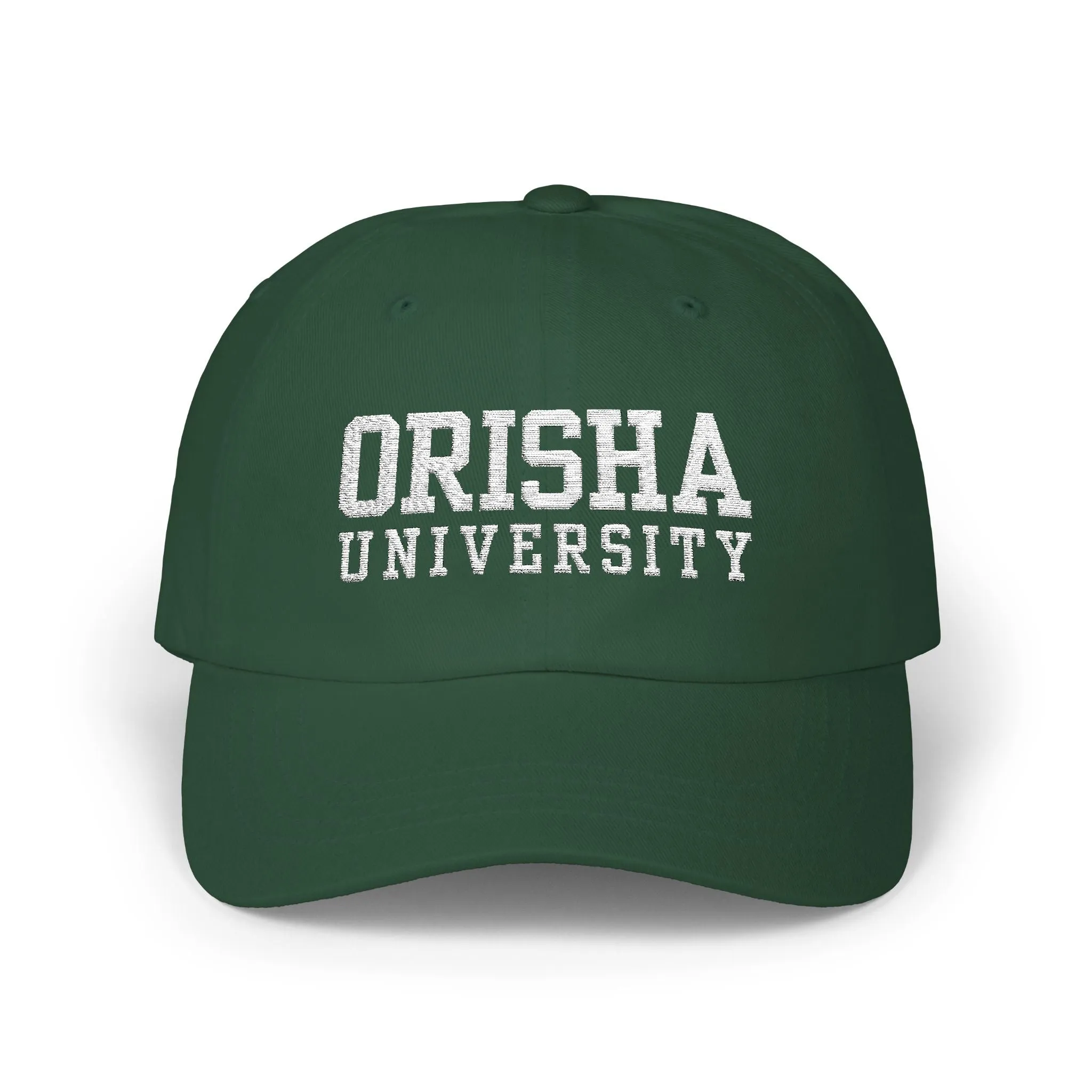 Orisha University Camo Classic Dad Cap | Stylish & Functional Headwear