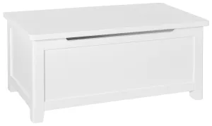 Oxford Blanket Storage Box White