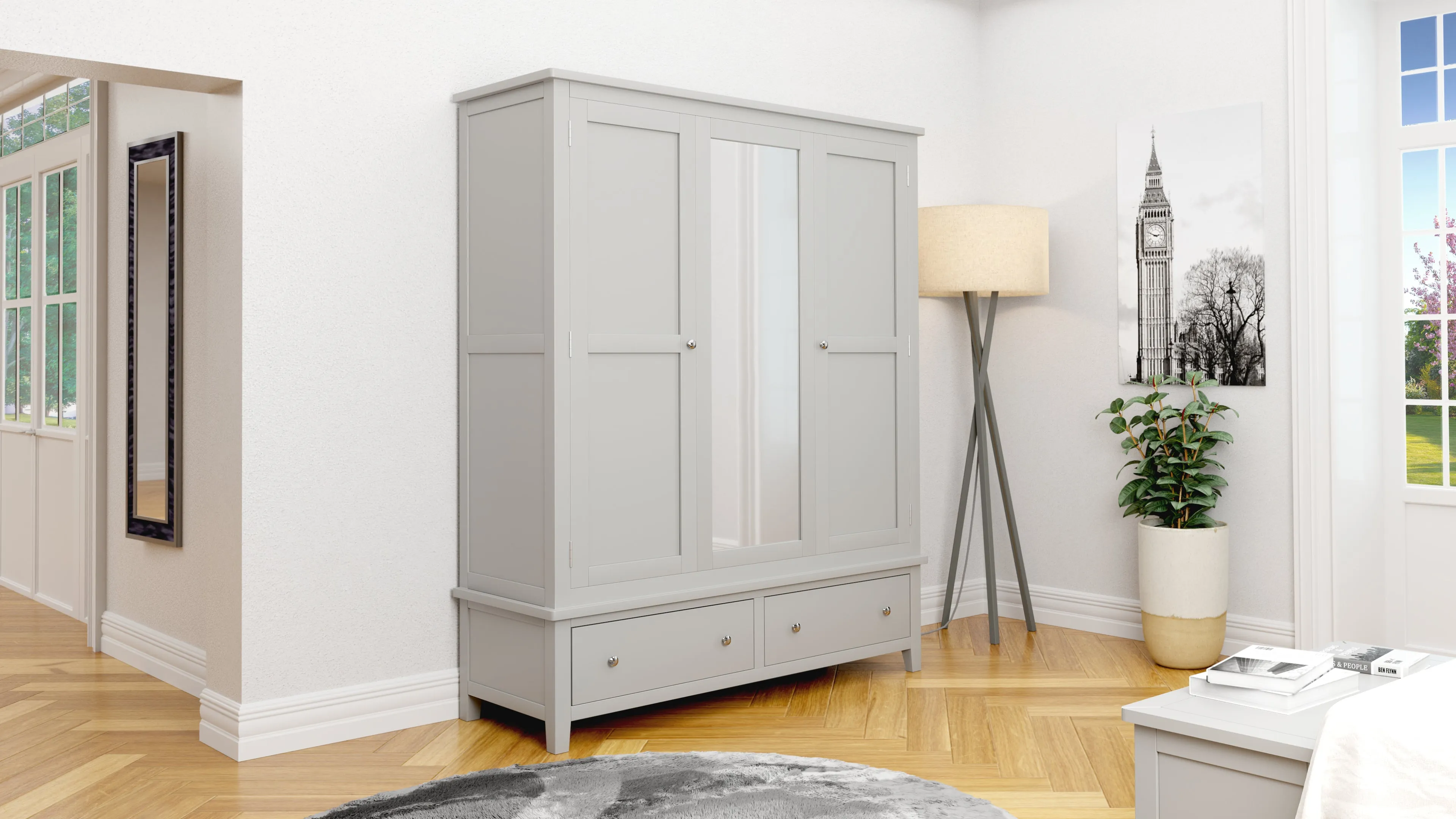 Oxford Dressing Table Grey