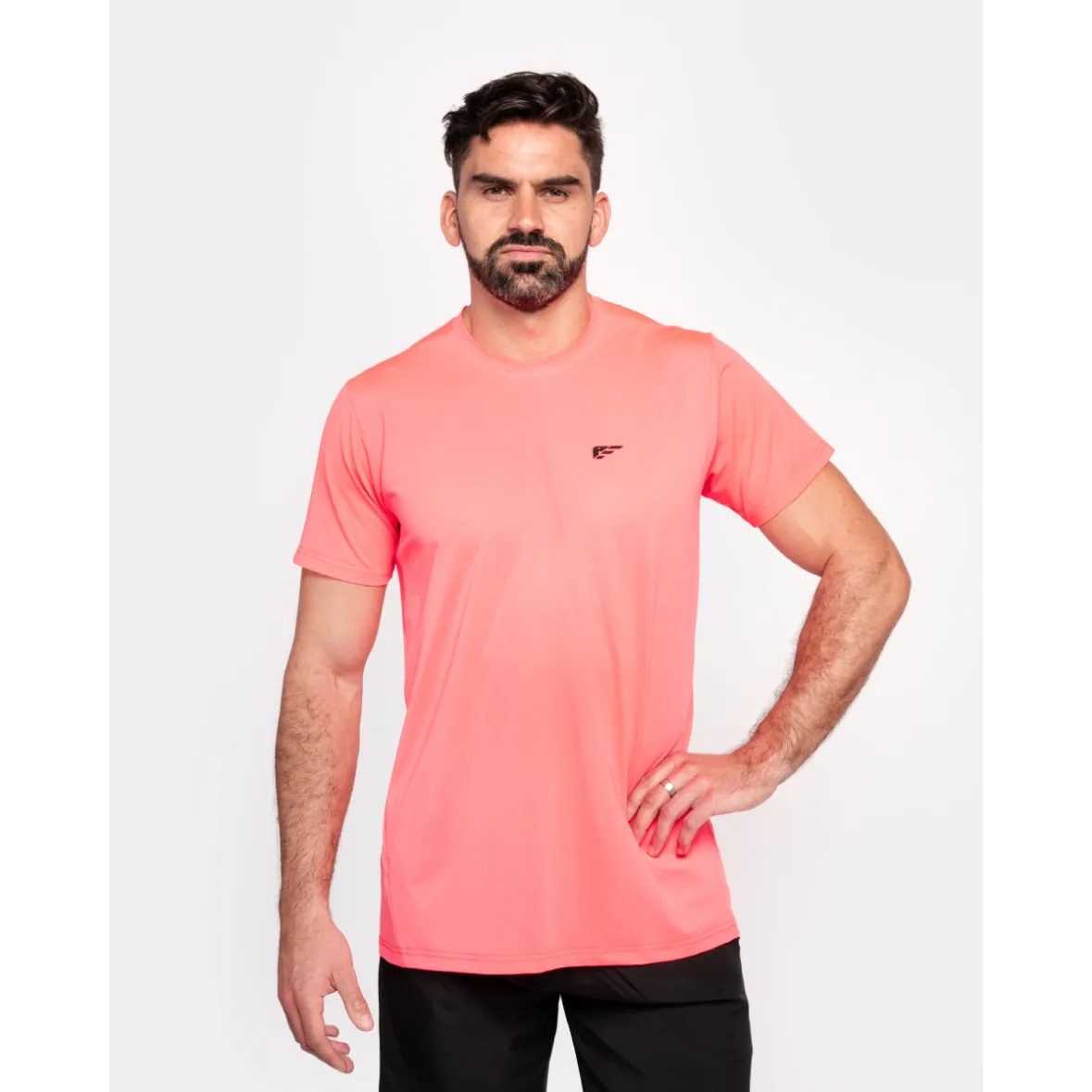 Palmfit Elevate T-Shirt, HOT CORAL