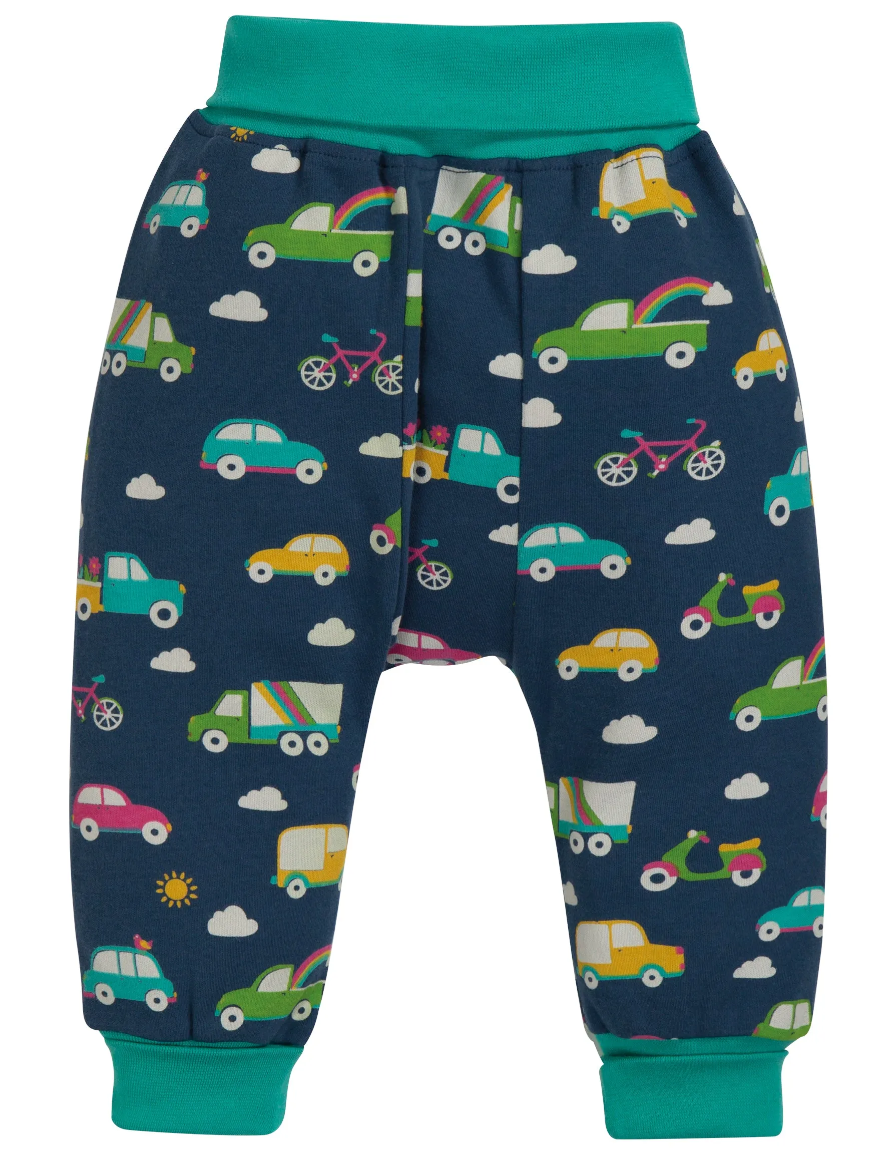 Parsnip Pants - Space Blue Rainbow Roads