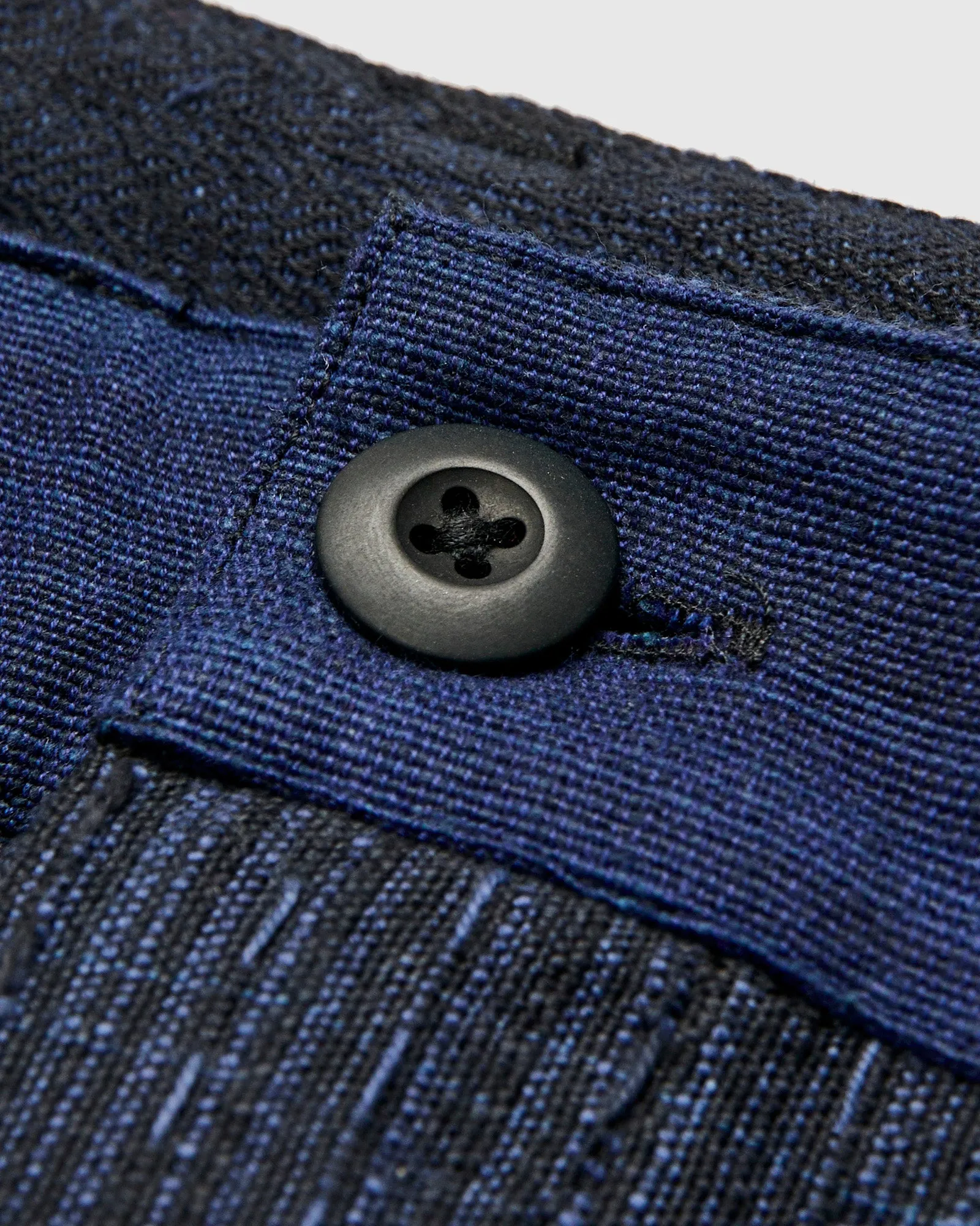 Patchwork Stitch Isaac Pants in Indigo Iron Spacedye