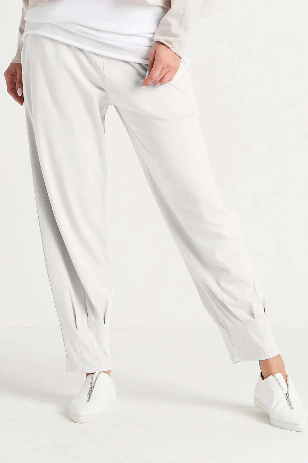 Planet - Pima Cotton Pinched Pleat Pant