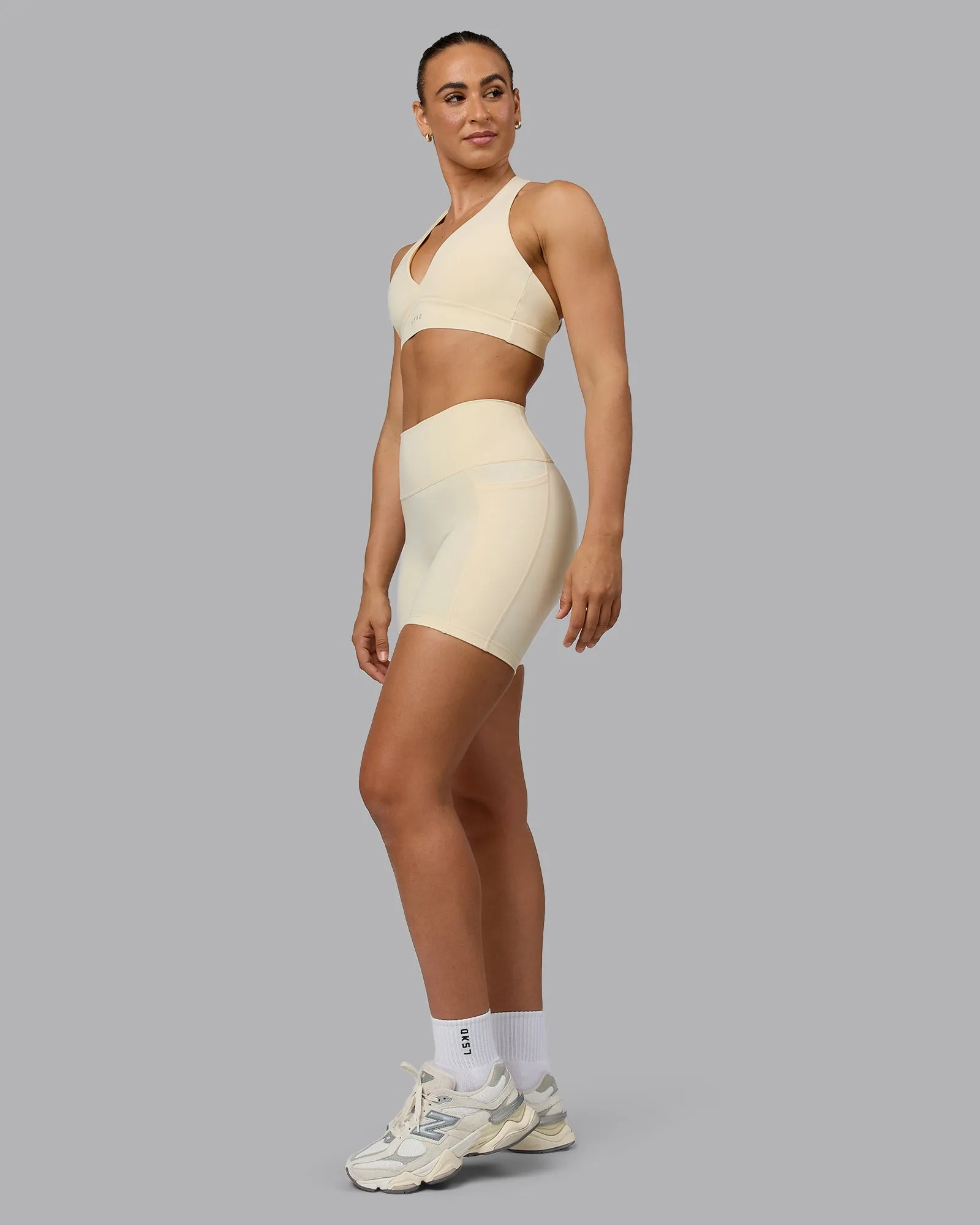 Poise Sports Bra - Ivory