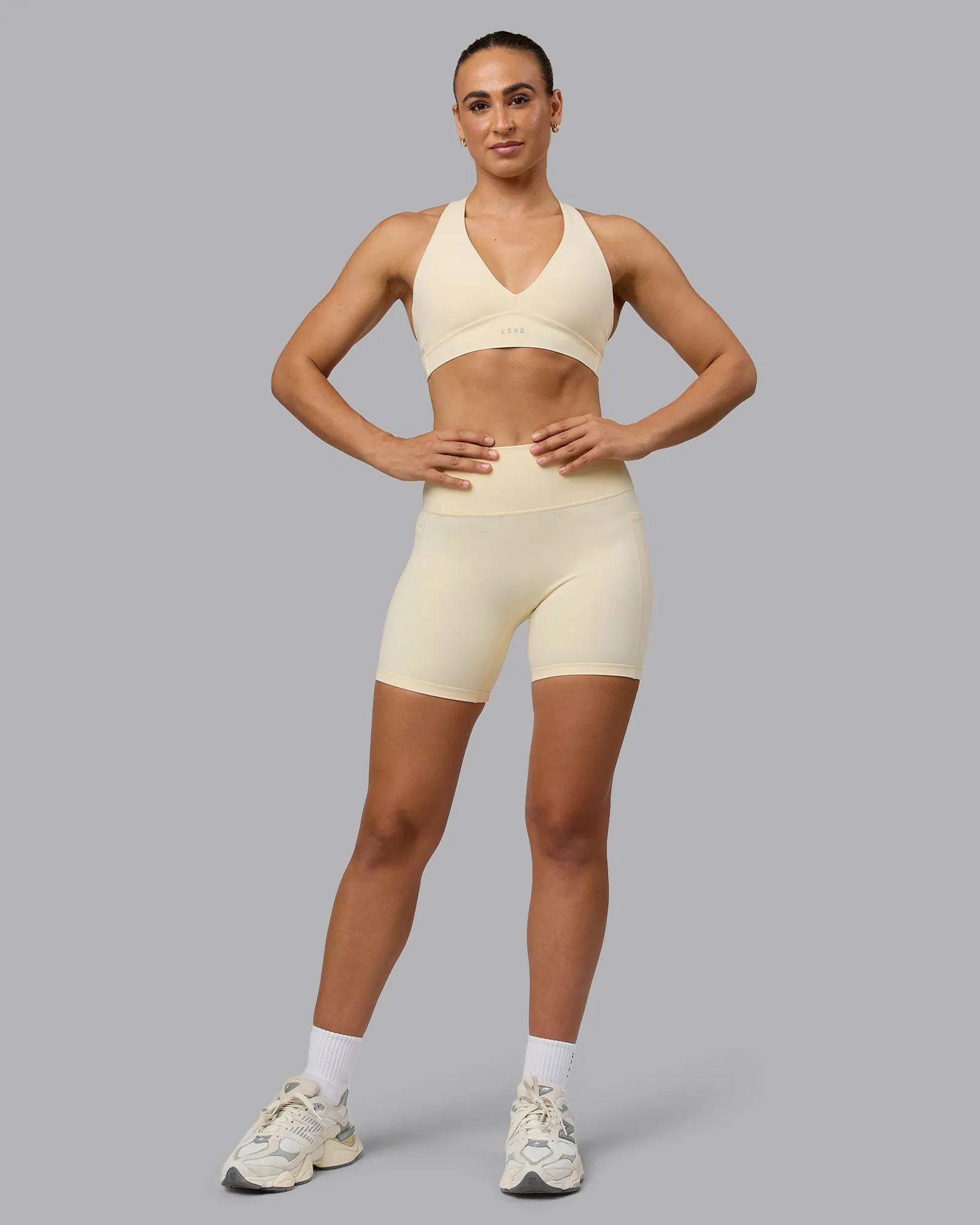 Poise Sports Bra - Ivory