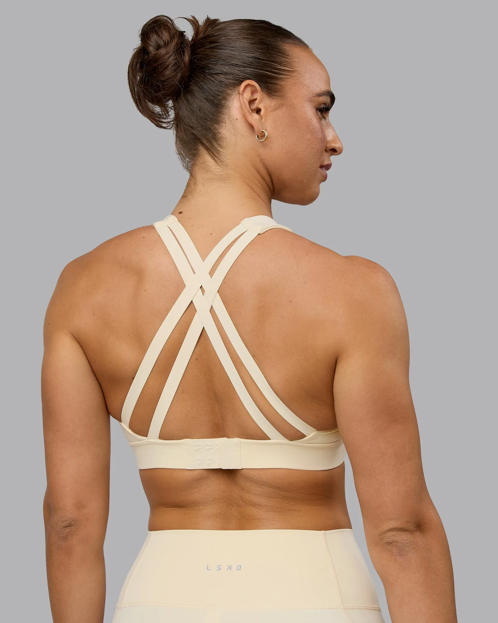 Poise Sports Bra - Ivory