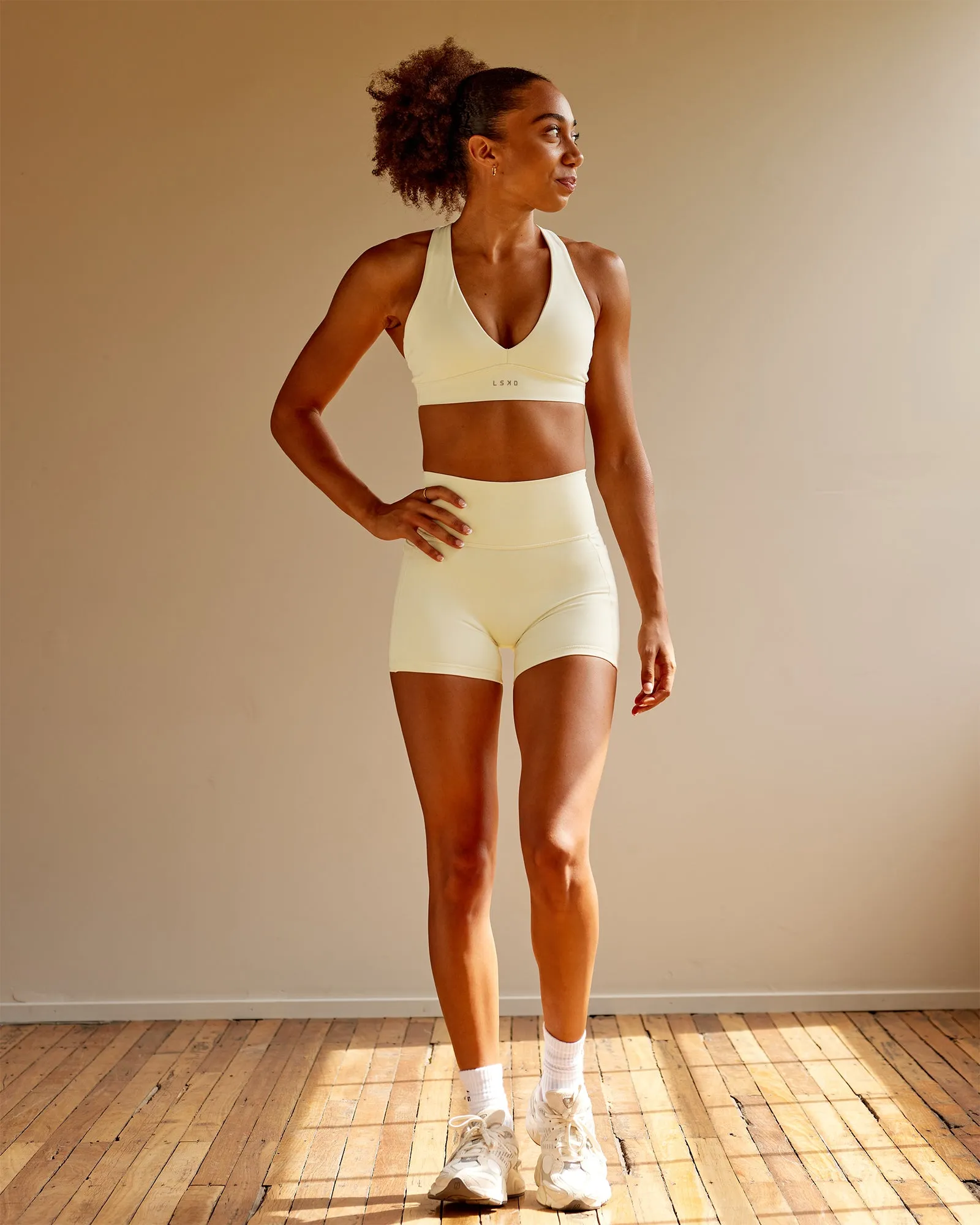 Poise Sports Bra - Ivory