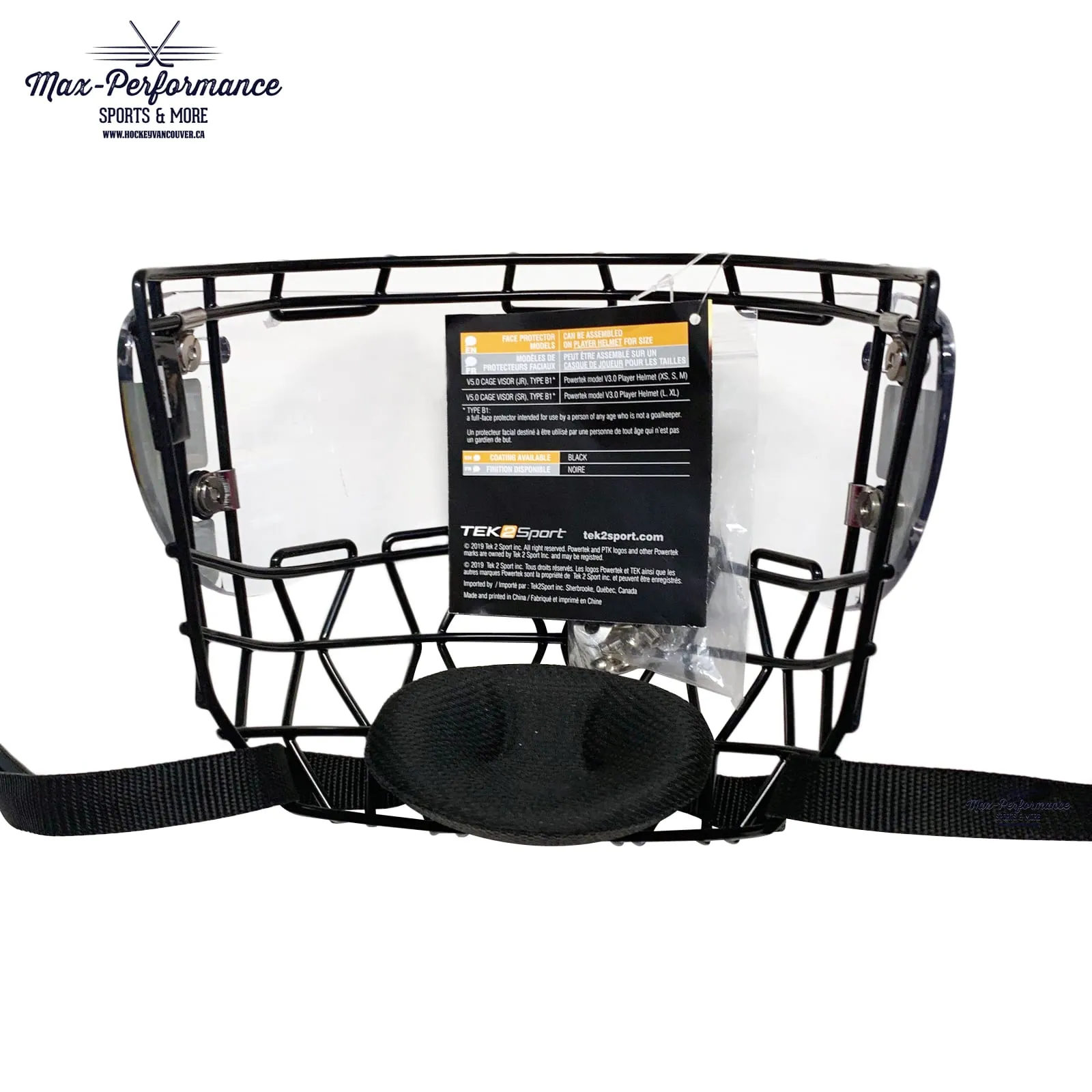 Powertek Ringette Visor Mask
